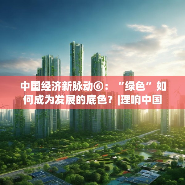 中国经济新脉动⑥：“绿色”如何成为发展的底色？|理响中国