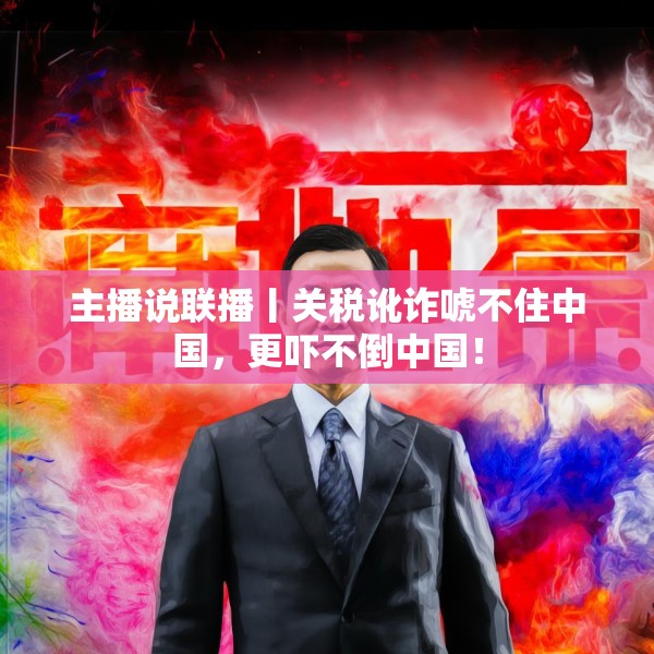 主播说联播丨关税讹诈唬不住中国，更吓不倒中国！