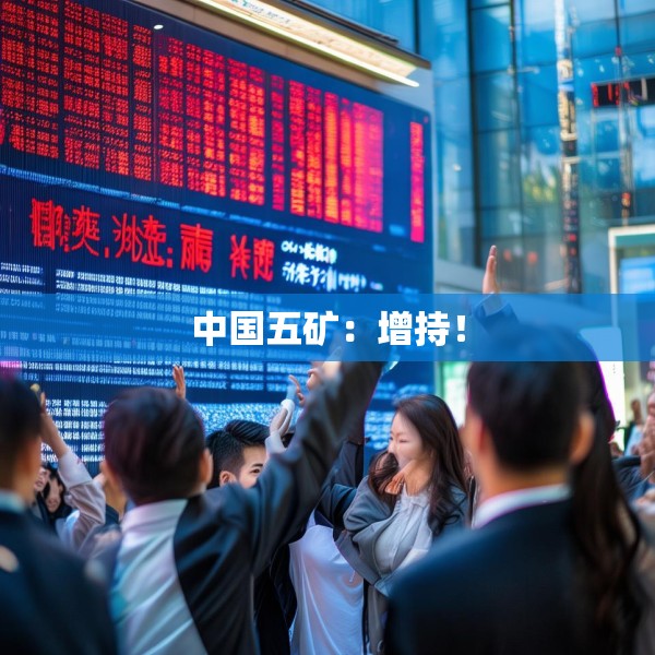 中国五矿：增持！