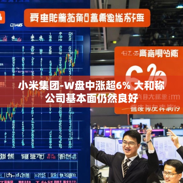 小米集团-W盘中涨超6% 大和称公司基本面仍然良好