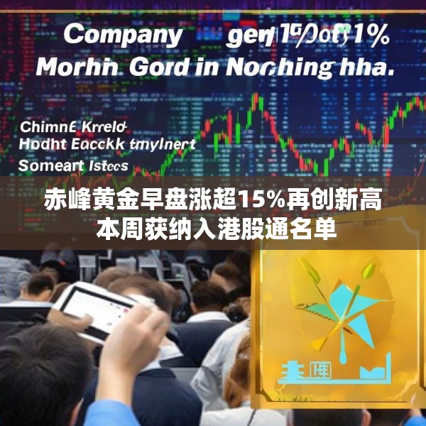 赤峰黄金早盘涨超15%再创新高 本周获纳入港股通名单