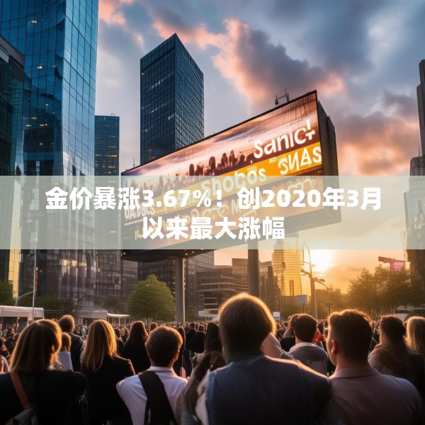 金价暴涨3.67%！创2020年3月以来最大涨幅