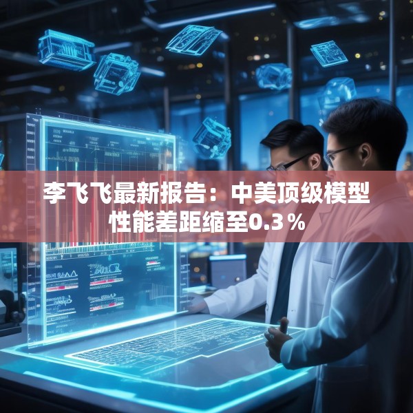 李飞飞最新报告：中美顶级模型性能差距缩至0.3％