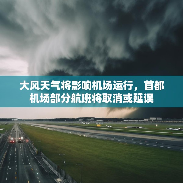 大风天气将影响机场运行，首都机场部分航班将取消或延误