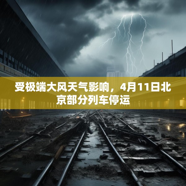 受极端大风天气影响，4月11日北京部分列车停运