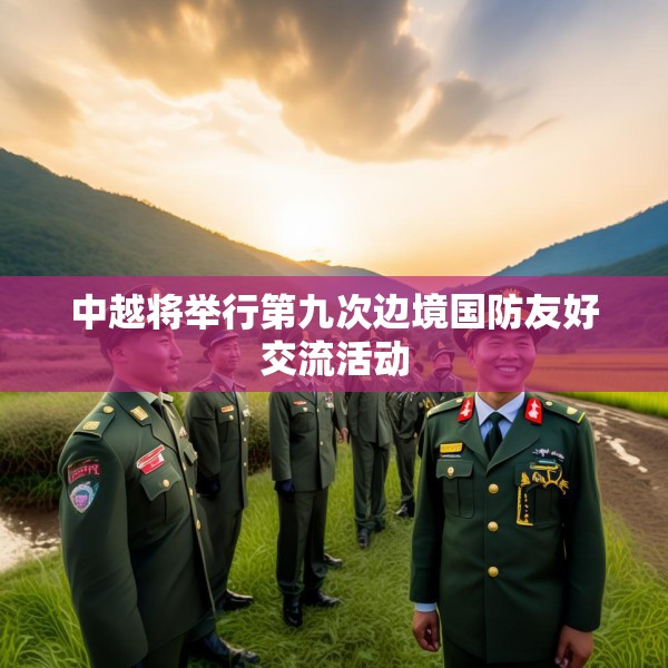 中越将举行第九次边境国防友好交流活动