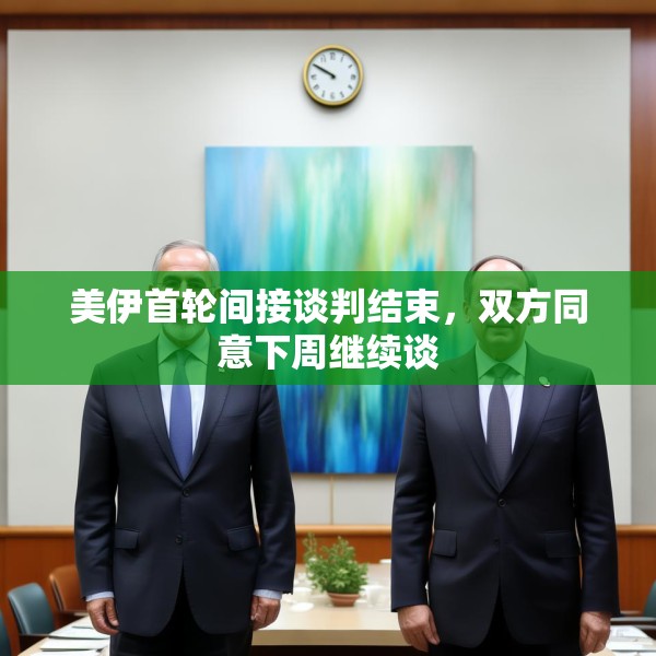 美伊首轮间接谈判结束，双方同意下周继续谈