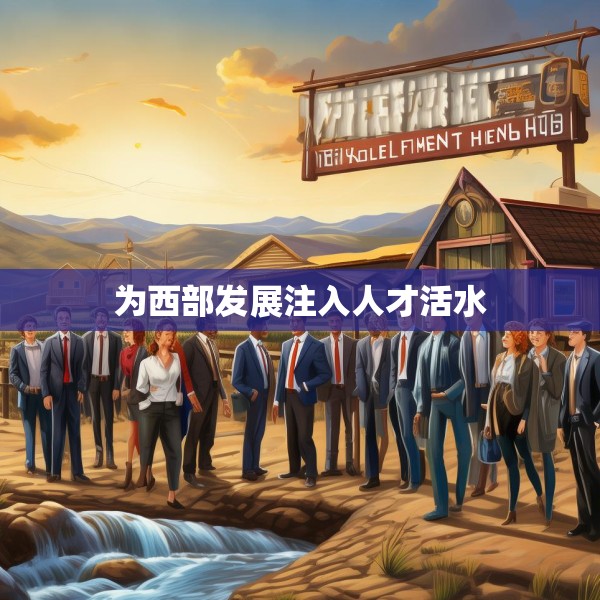 为西部发展注入人才活水