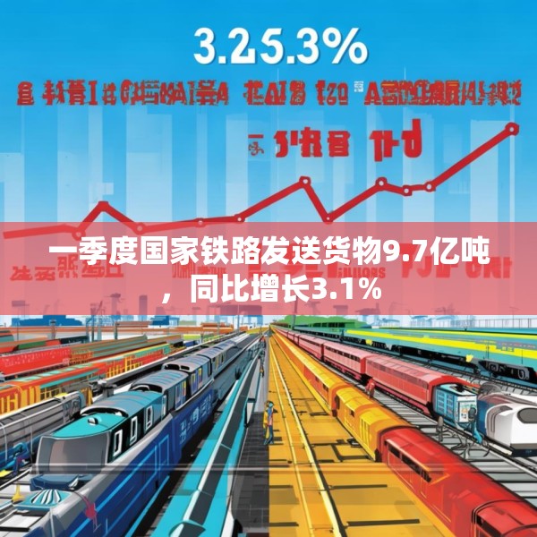 一季度国家铁路发送货物9.7亿吨，同比增长3.1%