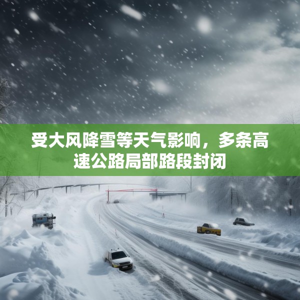 受大风降雪等天气影响，多条高速公路局部路段封闭