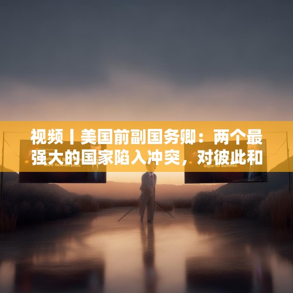 视频丨美国前副国务卿：两个最强大的国家陷入冲突，对彼此和世界都无益处，中美两国合作需以信任为根基