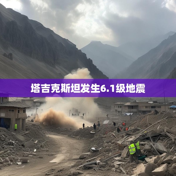 塔吉克斯坦发生6.1级地震