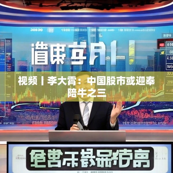视频丨李大霄：中国股市或迎奉陪牛之三