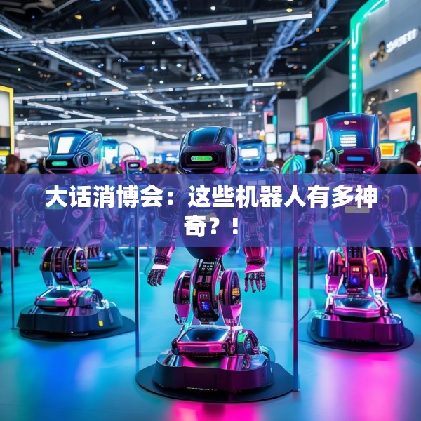 大话消博会：这些机器人有多神奇？!