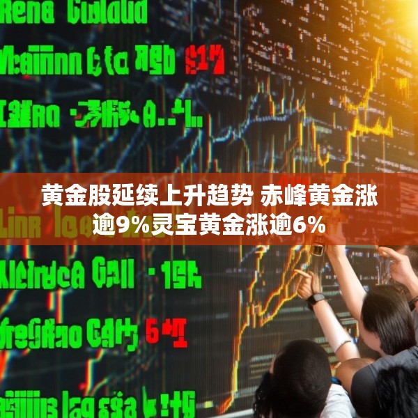 黄金股延续上升趋势 赤峰黄金涨逾9%灵宝黄金涨逾6%