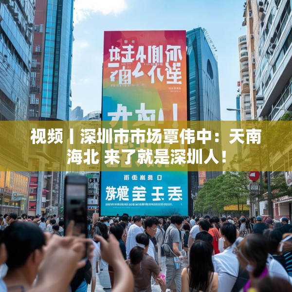 视频丨深圳市市场覃伟中：天南海北 来了就是深圳人！