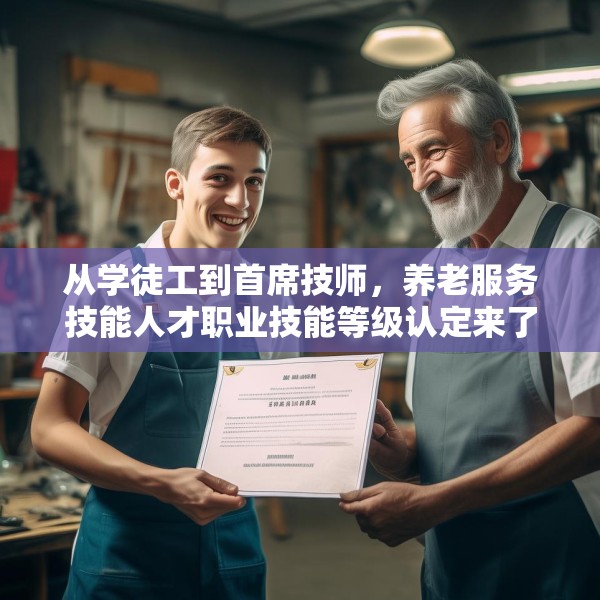 从学徒工到首席技师，养老服务技能人才职业技能等级认定来了