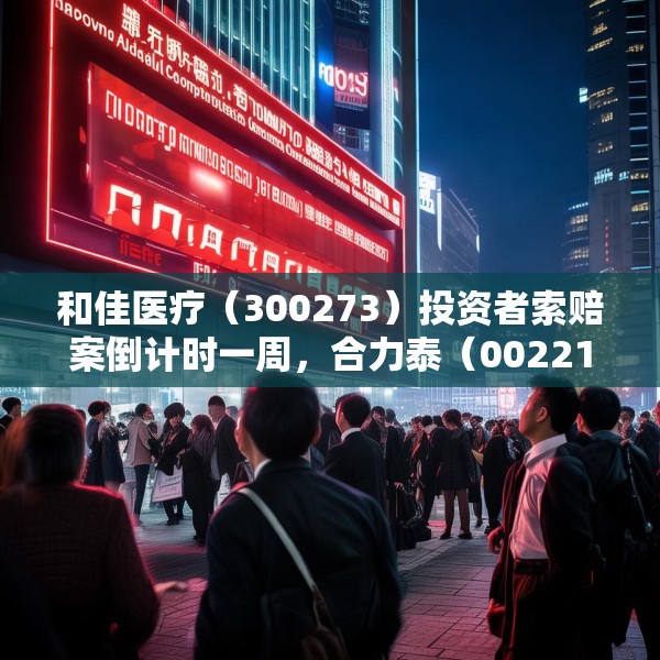 和佳医疗（300273）投资者索赔案倒计时一周，合力泰（002217）内幕交易索赔持续推进