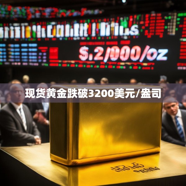 现货黄金跌破3200美元/盎司