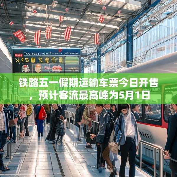 铁路五一假期运输车票今日开售，预计客流最高峰为5月1日