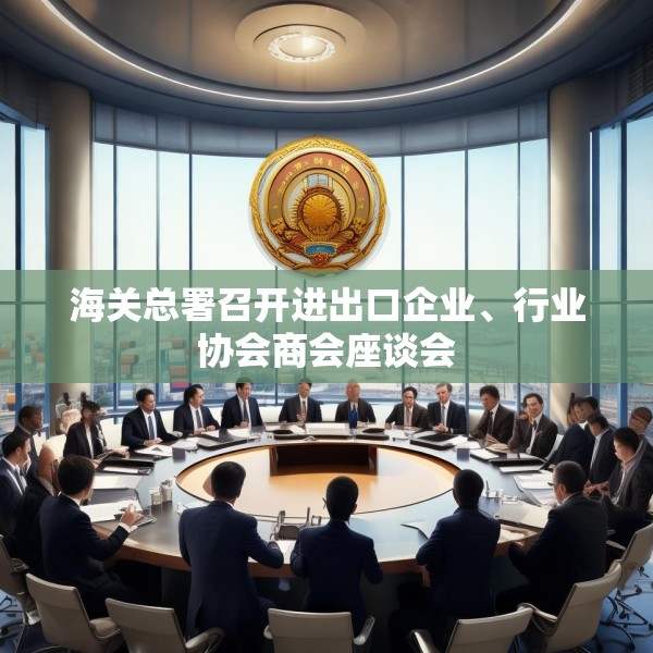 海关总署召开进出口企业、行业协会商会座谈会