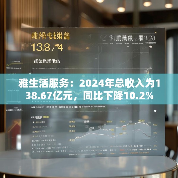 雅生活服务：2024年总收入为138.67亿元，同比下降10.2%