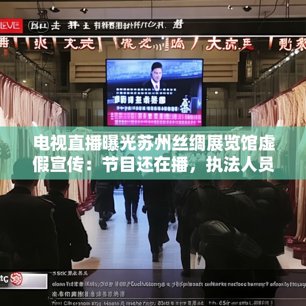 电视直播曝光苏州丝绸展览馆虚假宣传：节目还在播，执法人员已到场查处