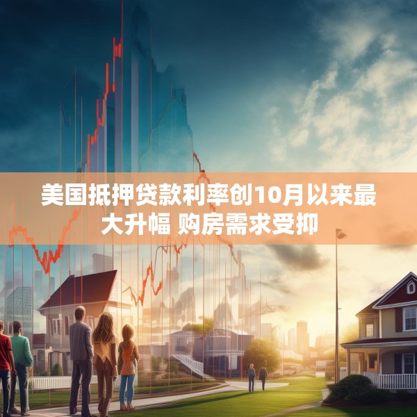 美国抵押贷款利率创10月以来最大升幅 购房需求受抑