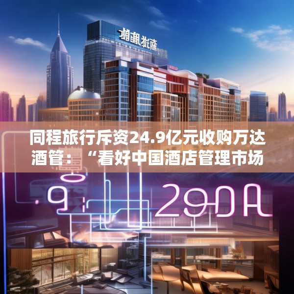 同程旅行斥资24.9亿元收购万达酒管：“看好中国酒店管理市场的增长潜力”