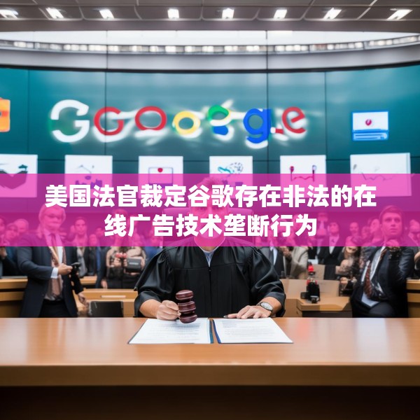 美国法官裁定谷歌存在非法的在线广告技术垄断行为