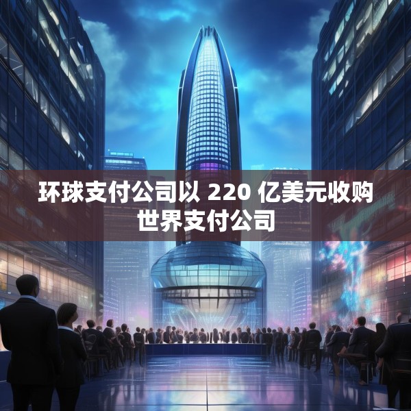 环球支付公司以 220 亿美元收购世界支付公司