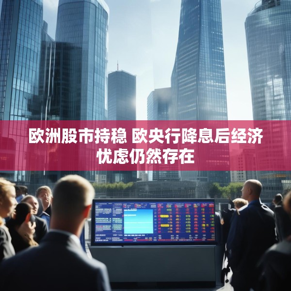 欧洲股市持稳 欧央行降息后经济忧虑仍然存在