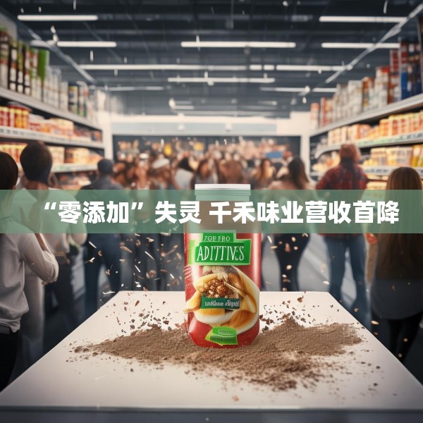 “零添加”失灵 千禾味业营收首降