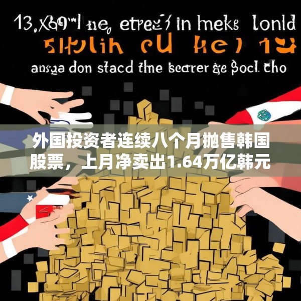外国投资者连续八个月抛售韩国股票，上月净卖出1.64万亿韩元