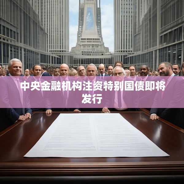 中央金融机构注资特别国债即将发行