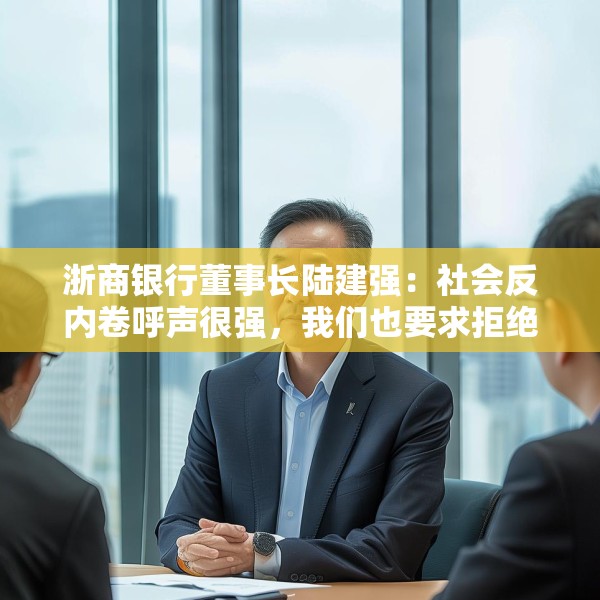 浙商银行董事长陆建强：社会反内卷呼声很强，我们也要求拒绝无效加班