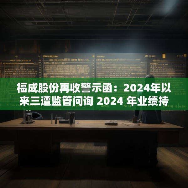 福成股份再收警示函：2024年以来三遭监管问询 2024 年业绩持续承压