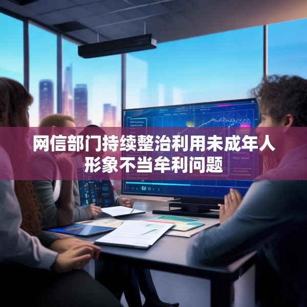 网信部门持续整治利用未成年人形象不当牟利问题