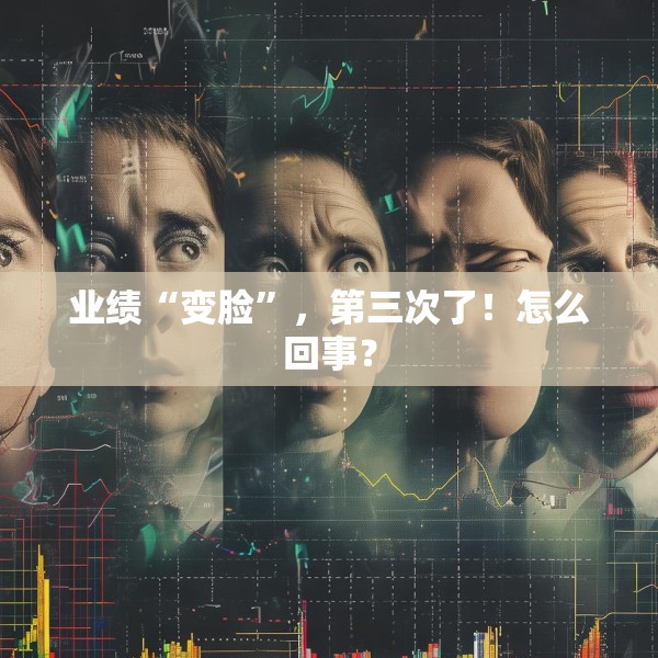 业绩“变脸”，第三次了！怎么回事？