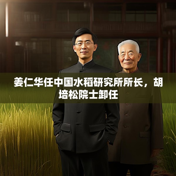 姜仁华任中国水稻研究所所长，胡培松院士卸任