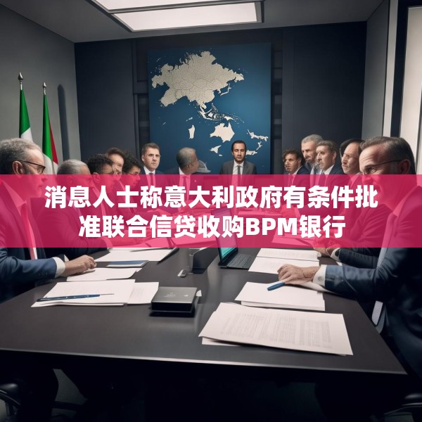 消息人士称意大利政府有条件批准联合信贷收购BPM银行