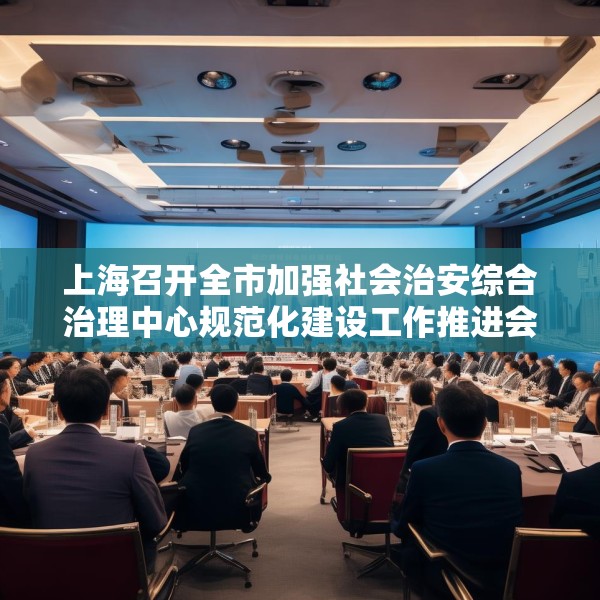 上海召开全市加强社会治安综合治理中心规范化建设工作推进会