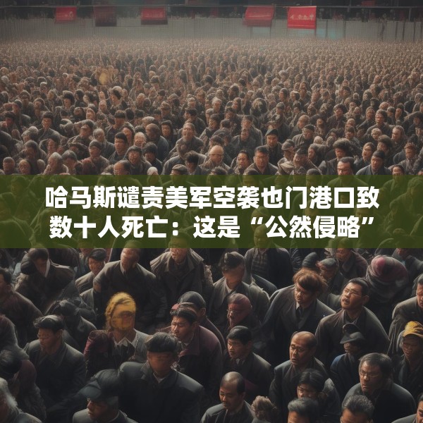 哈马斯谴责美军空袭也门港口致数十人死亡：这是“公然侵略”