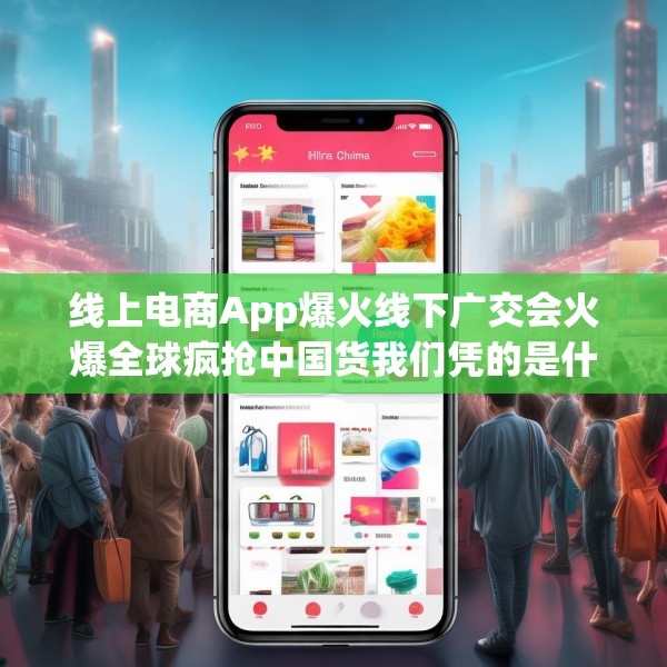 线上电商App爆火线下广交会火爆全球疯抢中国货我们凭的是什么？