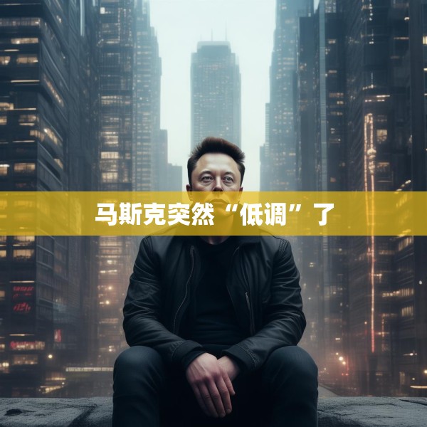 马斯克突然“低调”了