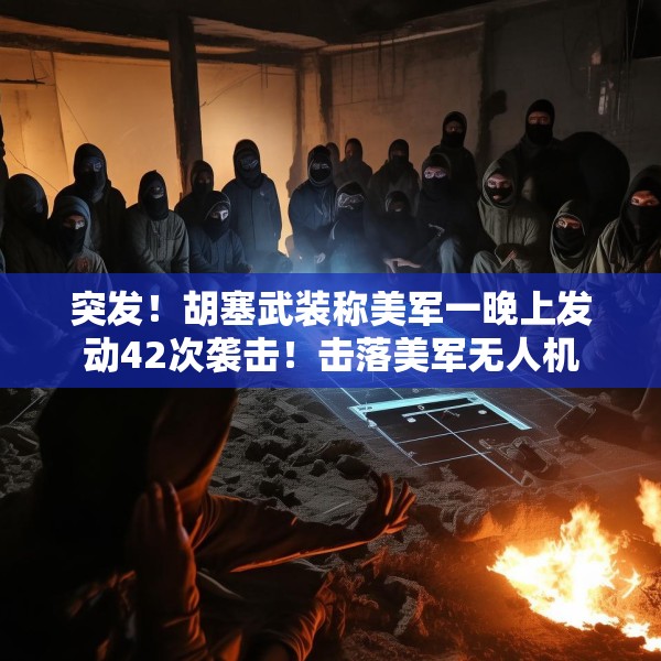 突发！胡塞武装称美军一晚上发动42次袭击！击落美军无人机