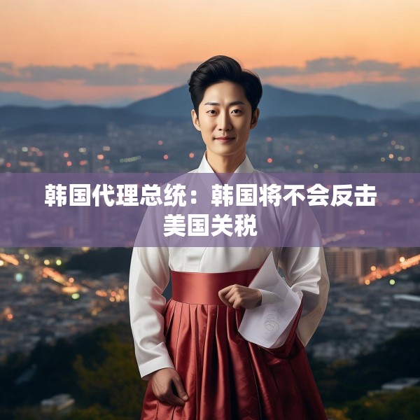 韩国代理总统：韩国将不会反击美国关税