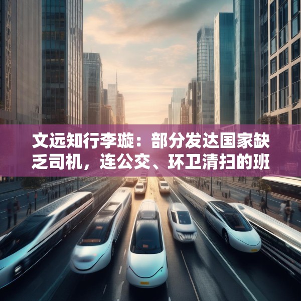 文远知行李璇：部分发达国家缺乏司机，连公交、环卫清扫的班次都减少了