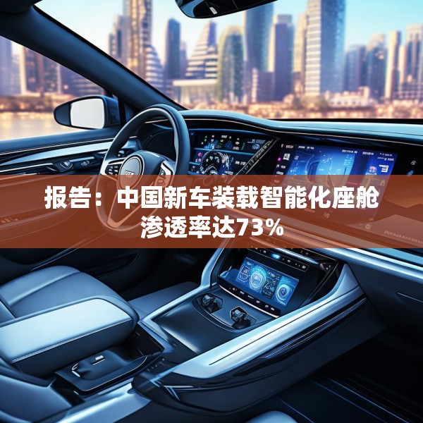 报告：中国新车装载智能化座舱渗透率达73%