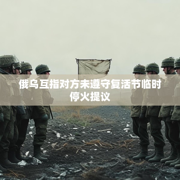 俄乌互指对方未遵守复活节临时停火提议